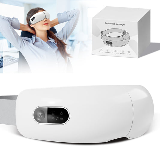 Smart Eye Protection Device Bluetooth Music Heat Massage Device Reduces Eye Fatigue Multiple Modes Of Vibration Portable Eye Relaxation Tool