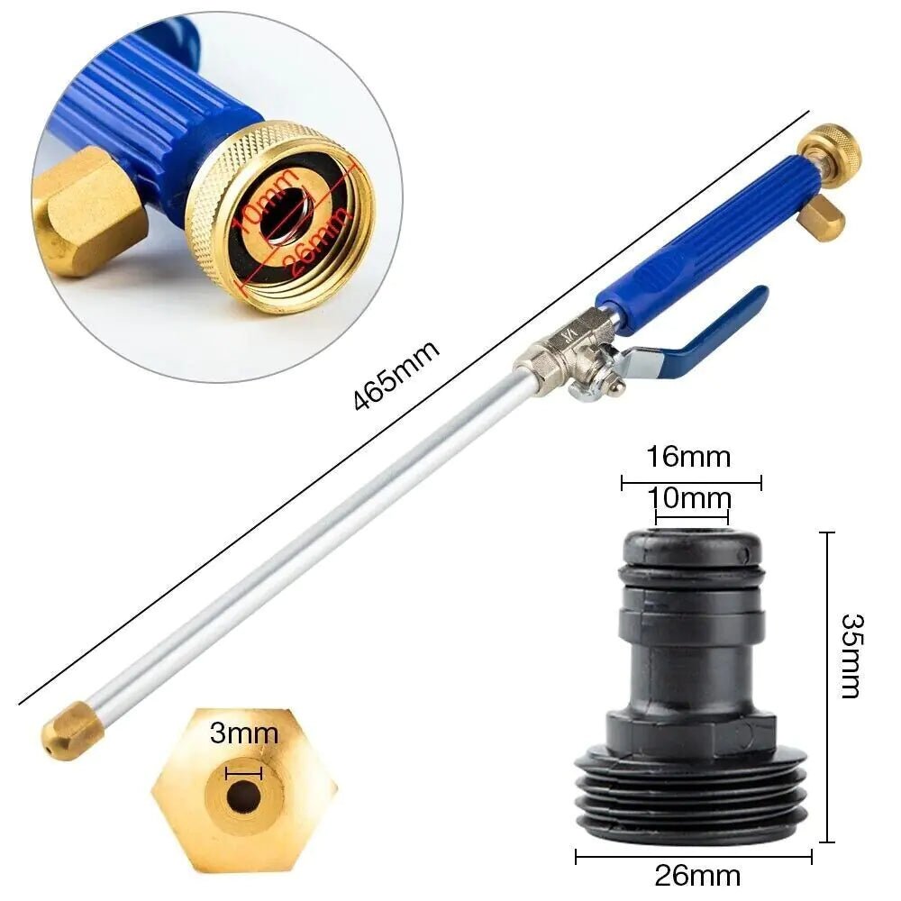 High Pressure Power Washer Water Spray Gun Nozzle Wand Attachment Garden Hose - SuperSupply