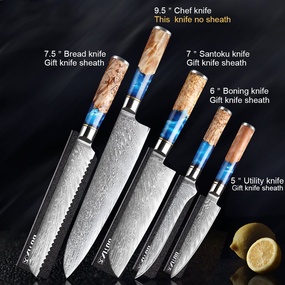 Kitchen Knife Set Chef's Knife Meat Chopping Knife - SuperSupply