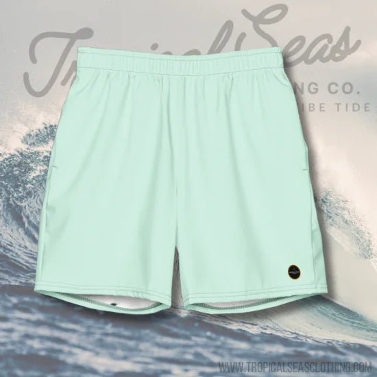 Men's Sea Green Eco Board Shorts - SuperSupply