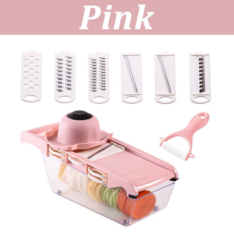 Multifunctional Vegetable Cutter Home Kitchen Slicing And Dicing Fruit Artifact - SuperSupply