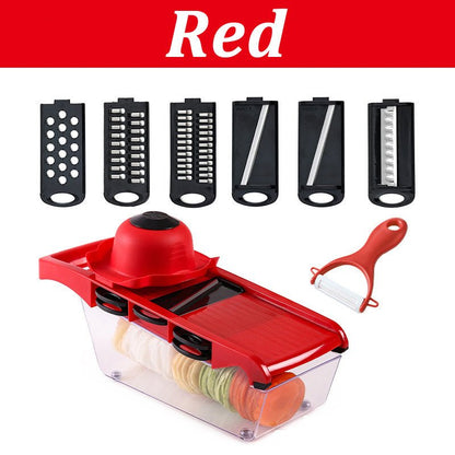 Multifunctional Vegetable Cutter Home Kitchen Slicing And Dicing Fruit Artifact - SuperSupply